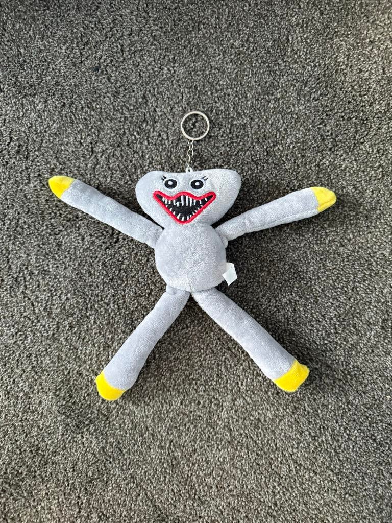 Huggy Wuggy Poppy Playtime Sleutelhanger - 20 cm, Ophalen of Verzenden, Zo goed als nieuw, Knuffel of Figuurtje
