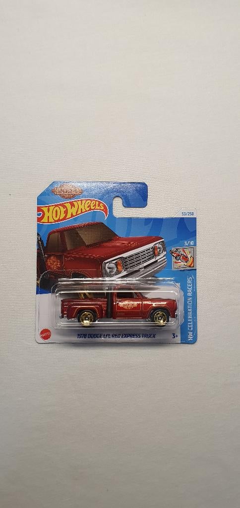 Hot Wheels 1978 Dodge Lil Red Express truck, Ophalen of Verzenden, Nieuw, Auto