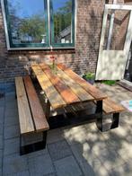 Robuuste Picknicktafel, Ophalen, Gebruikt, Rechthoekig, Staal