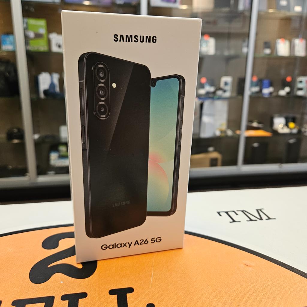 Samsung Galaxy A26 5G 128GB - NEW, Samsung, Nieuw, Support@Samsung.com, 129, Samsung-ro, Yeongtong-gu
Suwon-si, Gyeonggi-do 16677
South Korea