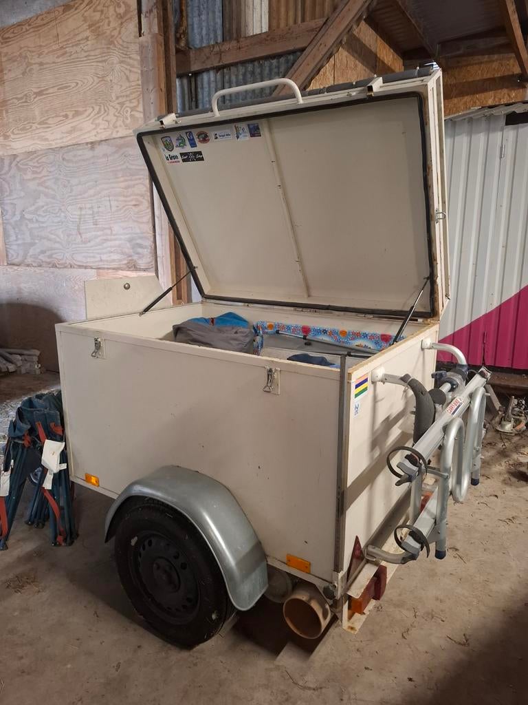 Oerdegelijke, ruime bagagewagen met fietsenrek en imperiaal, Auto diversen, Aanhangers en Bagagewagens, Ophalen of Verzenden, Gebruikt