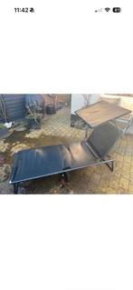 Twee ligbedden inklapbaar, Tuin en Terras, Ophalen of Verzenden, Zo goed als nieuw, Inklapbaar