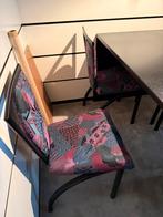 Vintage eettafel stoelen, Huis en Inrichting, Stoelen, Ophalen, Zo goed als nieuw