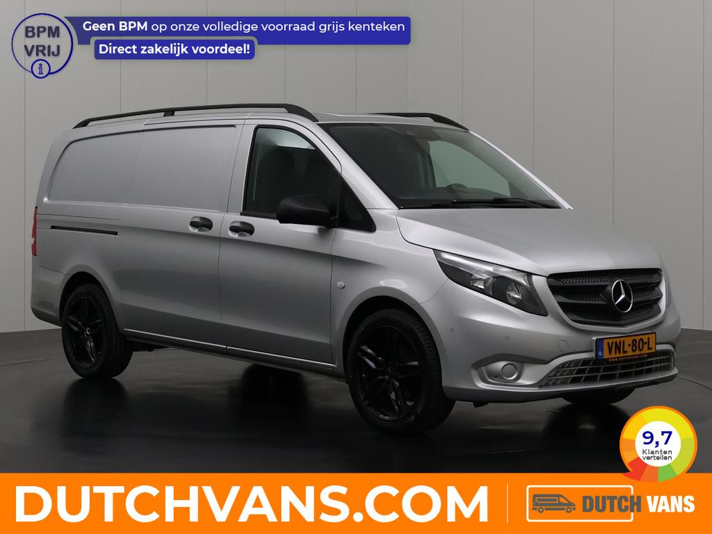 Mercedes-Benz Vito 116CDI Lang | Airco | Cruise | 3-Zits, Auto's, Bestelauto's, Gebruikt, 4 cilinders, 2000 kg, Metallic lak