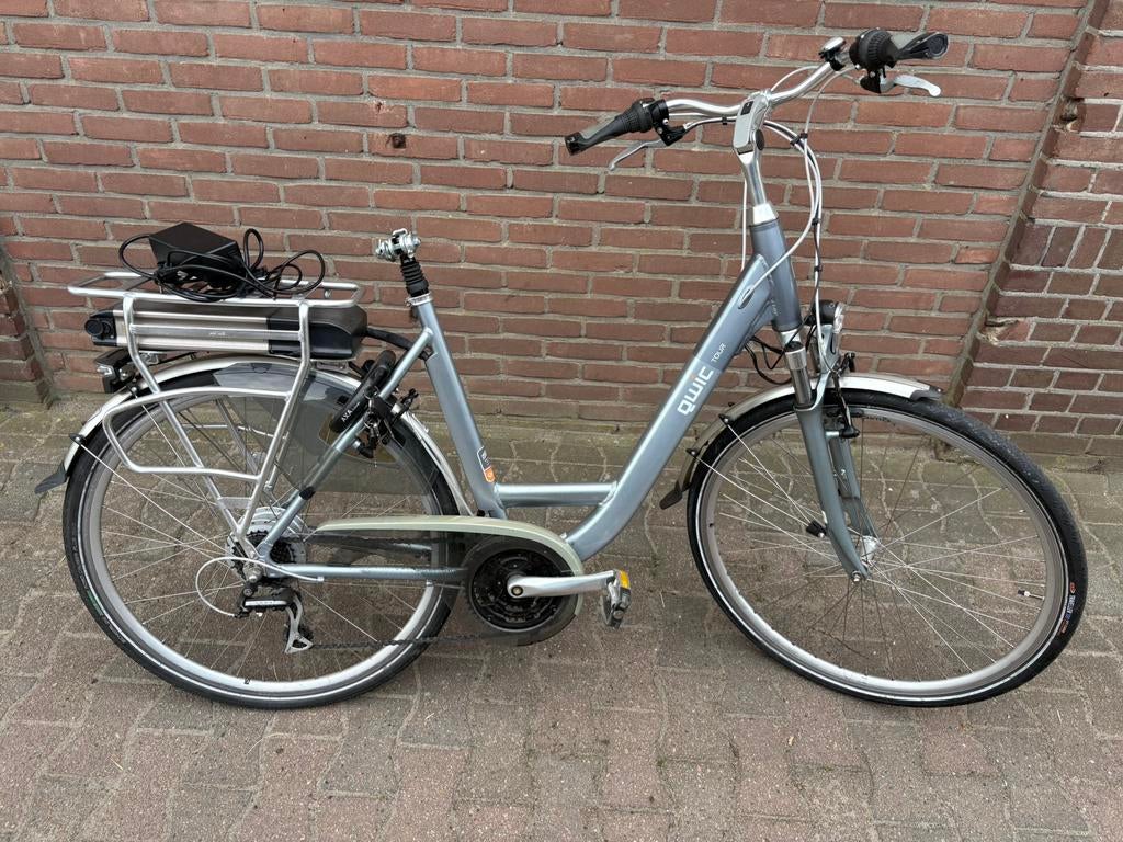 Te koop Qwic Tour elektrische damesfiets opknapper, 51 tot 55 cm, Ophalen of Verzenden, Gebruikt, Qwic