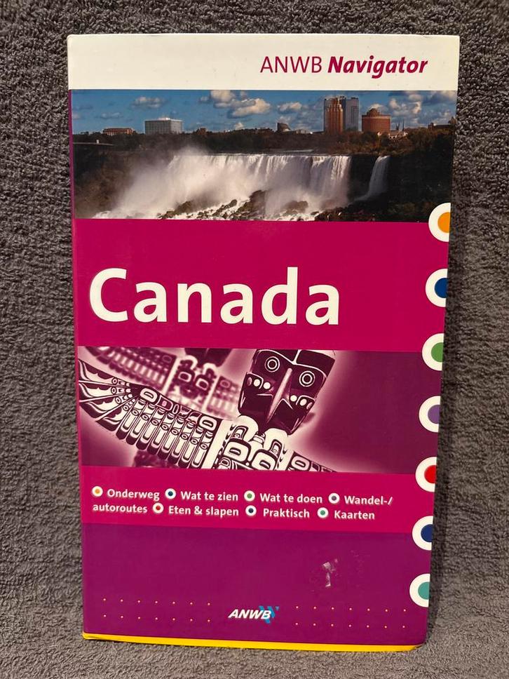 ANWB Navigator Canada Reisgids, Boeken, Reisgidsen, Zo goed als nieuw, Reisgids of -boek, Noord-Amerika, ANWB, Budget, Ophalen of Verzenden
