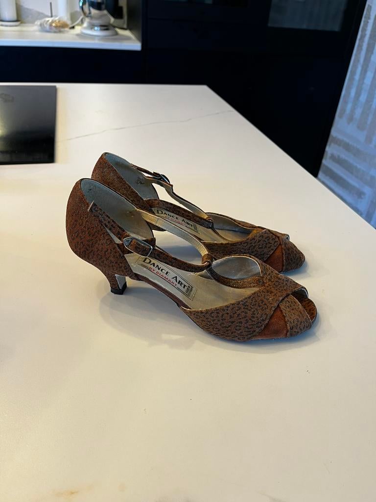 Dance art by Diamant dansschoenen maat 38, Ophalen of Verzenden, Zo goed als nieuw, Dansschoenen