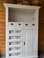 Oud grenen grutterskast, Ophalen, Gebruikt, 25 tot 50 cm, Met deur(en)