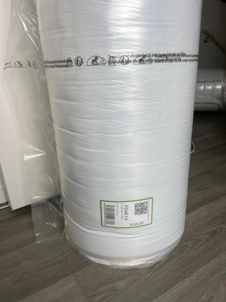 2x Gazella Swiss Sense 210x90x20 matrassen, nieuw, 90 cm, Eenpersoons, 210 cm, Nieuw