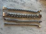 925 zilver armbanden, 3x bhudda, 1x merkloos,, Sieraden, Tassen en Uiterlijk, Ophalen, Zo goed als nieuw, Zilver