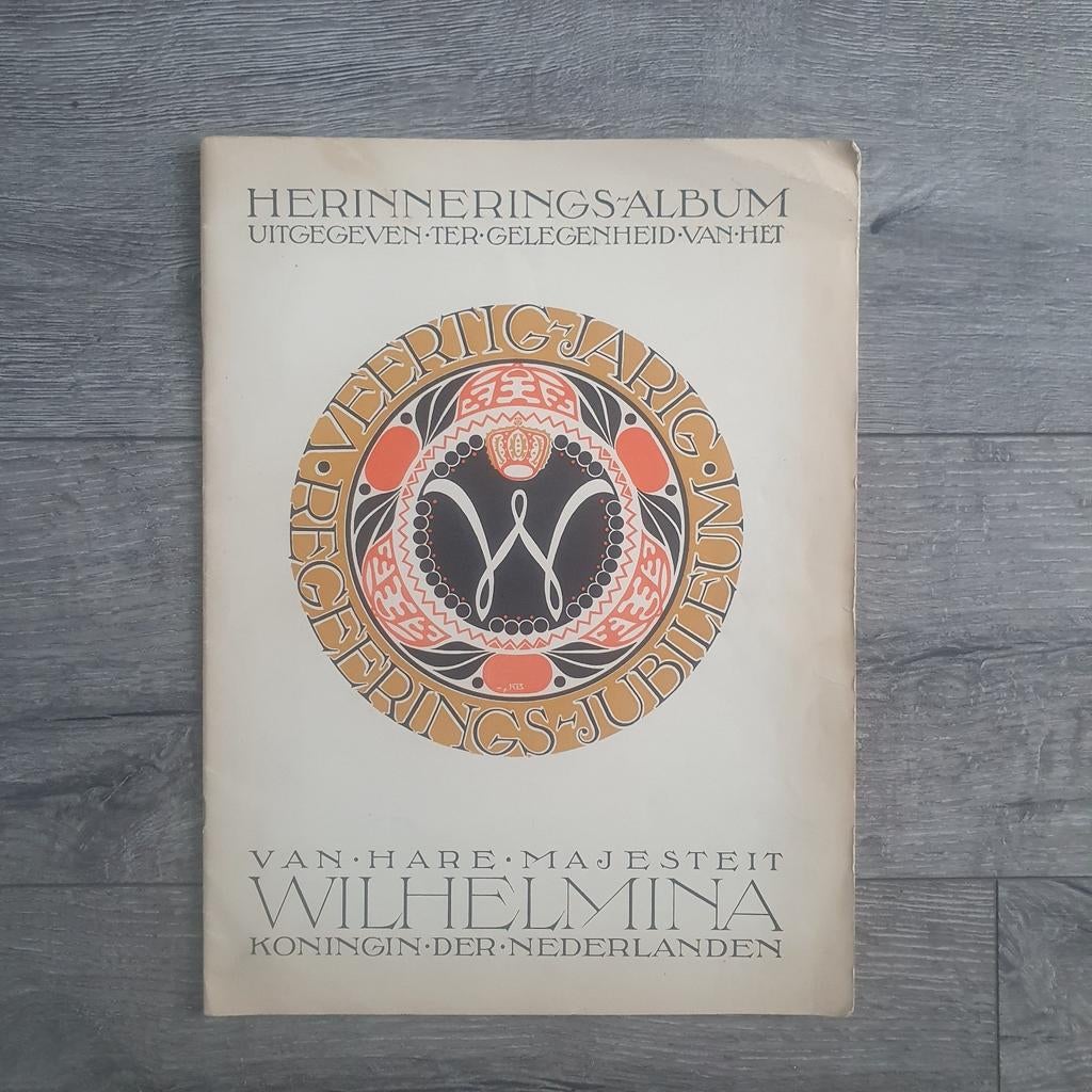 Herinneringsalbum Wilhelmina 40-jarig regeringsjubileum, Ophalen