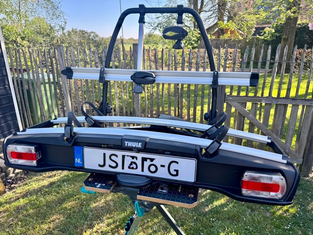 Thule Velospace 918 tot 60 kg, Ophalen, Gebruikt, Elektrische fiets, 2 fietsen