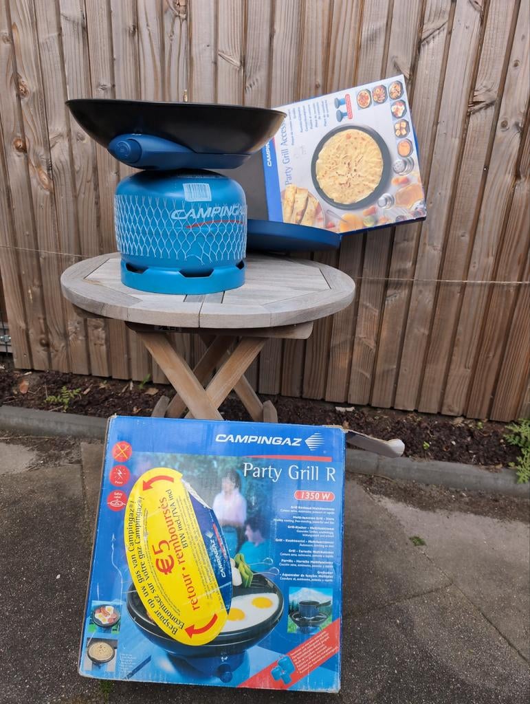 Campingaz Party Grill R , Gas barbeque, Ophalen of Verzenden, Gebruikt