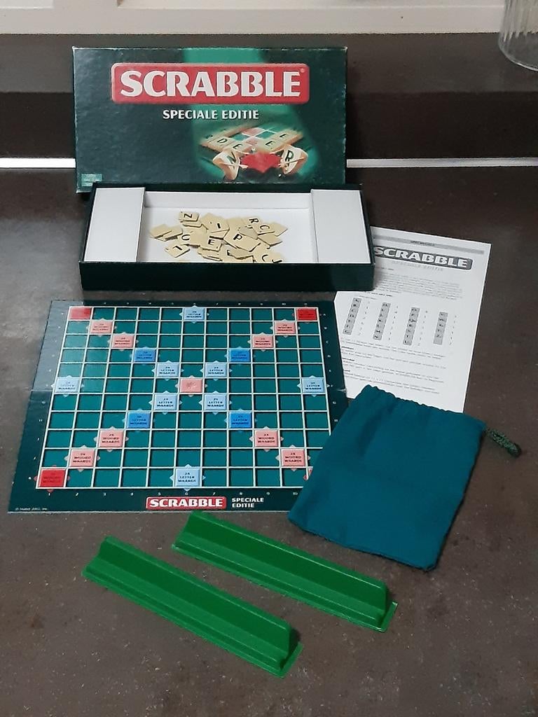 Scrabble 2 persoons speciale editie 2002, Ophalen of Verzenden, Zo goed als nieuw