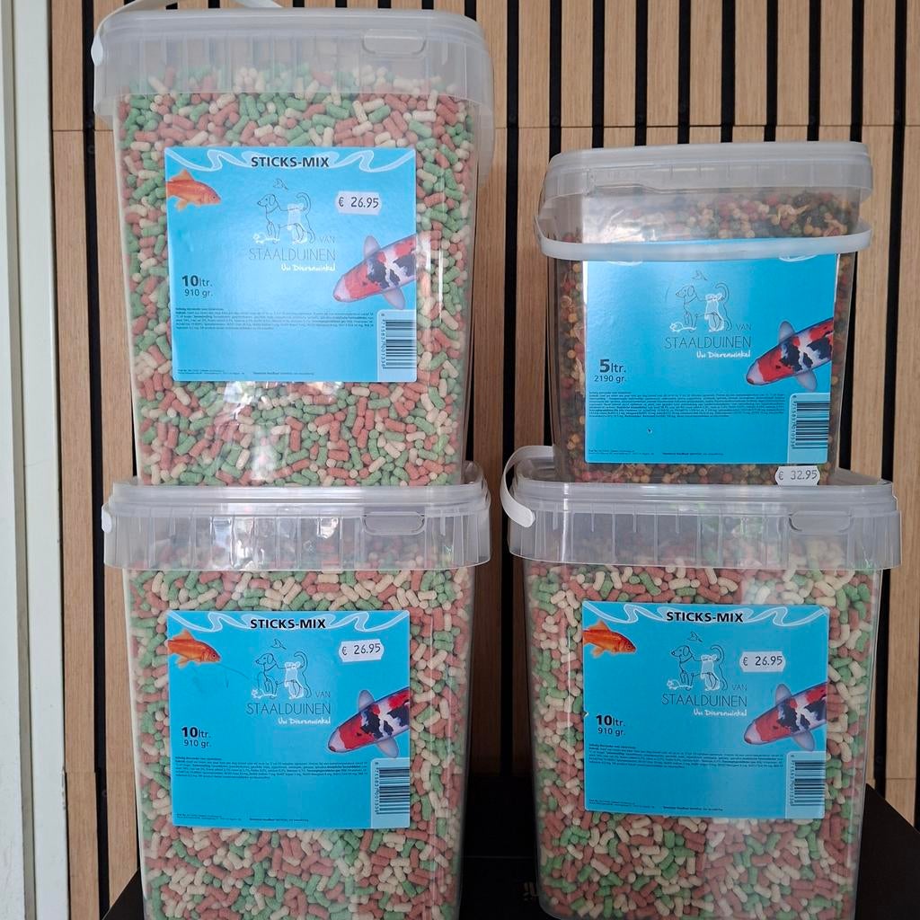 Emmers voer dicht en tht eind volgend jaar, Ophalen, Nieuw, Leeg aquarium