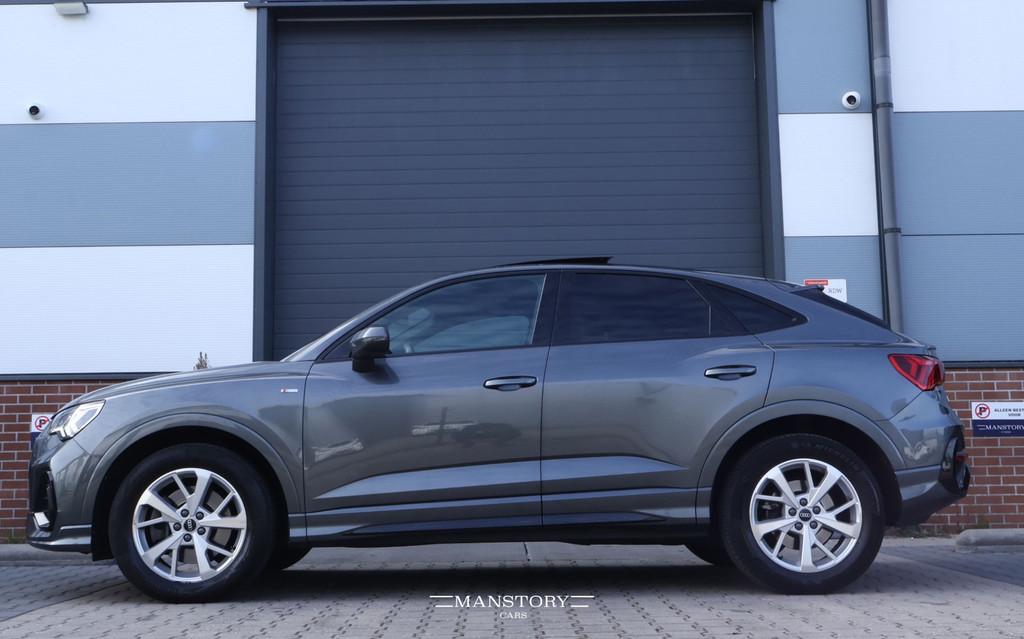 Audi Q3 Sportback 45 TFSI quattro S-Line, Auto's, Automaat, Gebruikt, 1984 cc, 245 pk