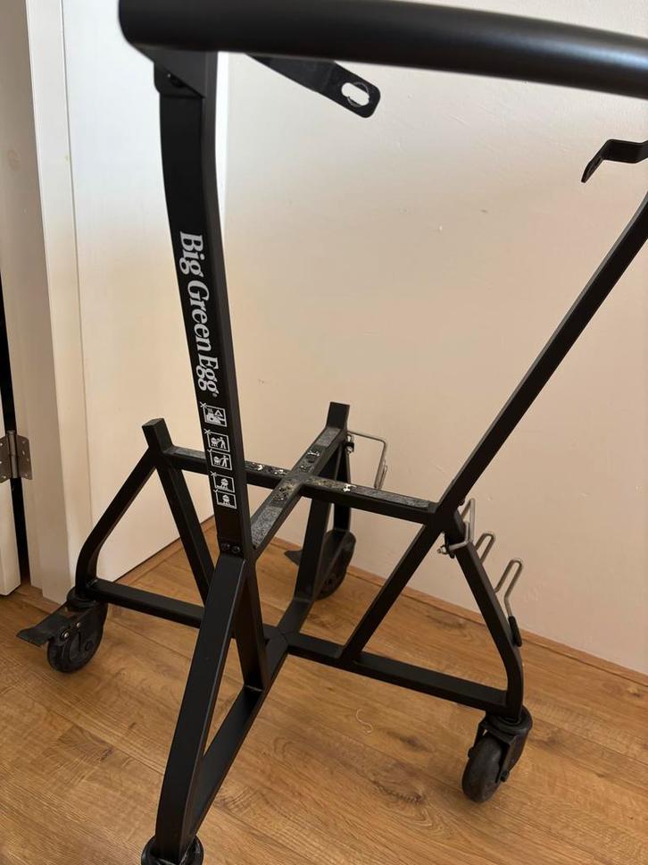 Big Green Egg IntEGGrated Nest Large + Handler + zijplankjes, Tuin en Terras, Barbecue-accessoires, Gebruikt, Ophalen