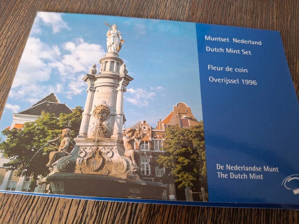 Muntset Nederland Overijssel 1996, Ophalen of Verzenden, Koningin Beatrix, Overige waardes, Setje