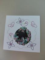 Opleg kaart - borduur - inclusief 3d plaatje - 34, Ophalen of Verzenden, Nieuw, Overige thema's, Overige typen