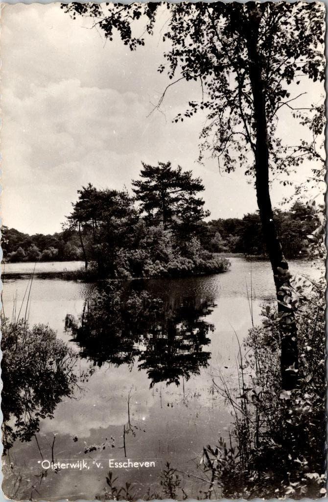 Oisterwijk - Esscheven, Verzenden, 1940 tot 1960, Gelopen, Noord-Brabant