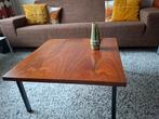 Vintage salontafel teakhout Mid Century design jaren 60, Huis en Inrichting, Tafels | Salontafels, Ophalen, 50 tot 100 cm, Teakhout