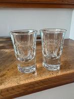 2x Schrobbelèr shotglas, Ophalen of Verzenden, Zo goed als nieuw, Borrel- of Shotglas