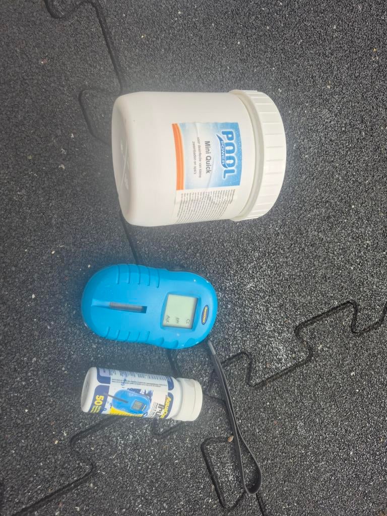 Zwembad chloor tester met chloor tabletten, Ophalen, Reinigingsmiddel