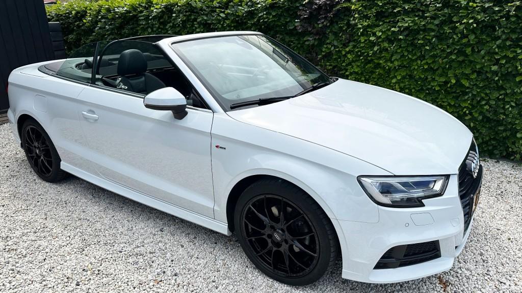 Audi CABRIOLET Audi A3 Cabriolet 1.5 TFSI S-tronic S-Line, Auto's, Audi, Automaat, 4 cilinders, 4 stoelen, Wit