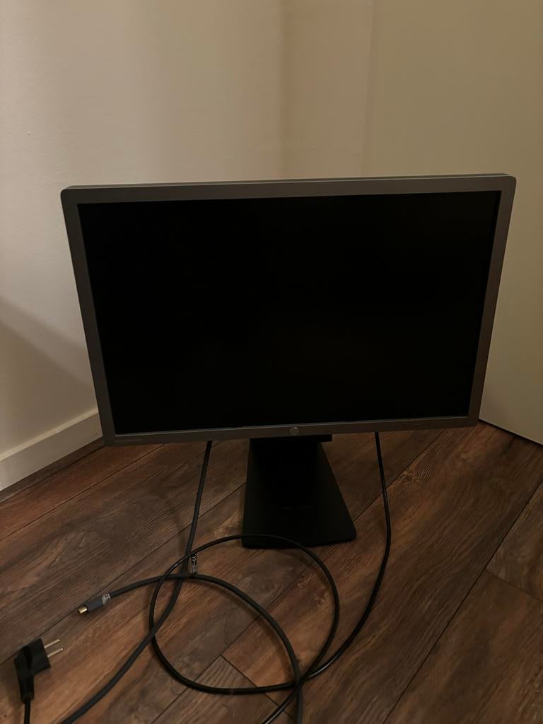 HP E241i IPS Display - computer scherm, Computers en Software, Monitoren, Gebruikt, 60 Hz of minder, DVI, VGA, In hoogte verstelbaar