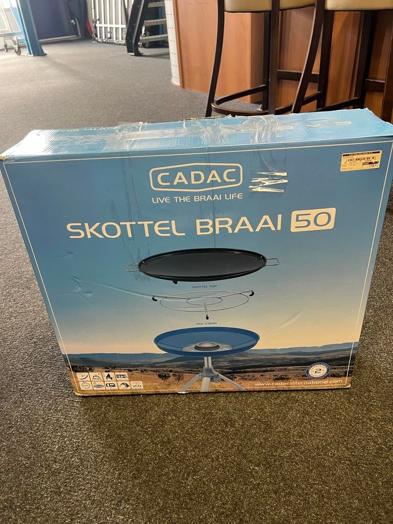 Cadac Skottel Braai 50 NIEUW, Tuin en Terras, Gasbarbecues, Ophalen, Nieuw