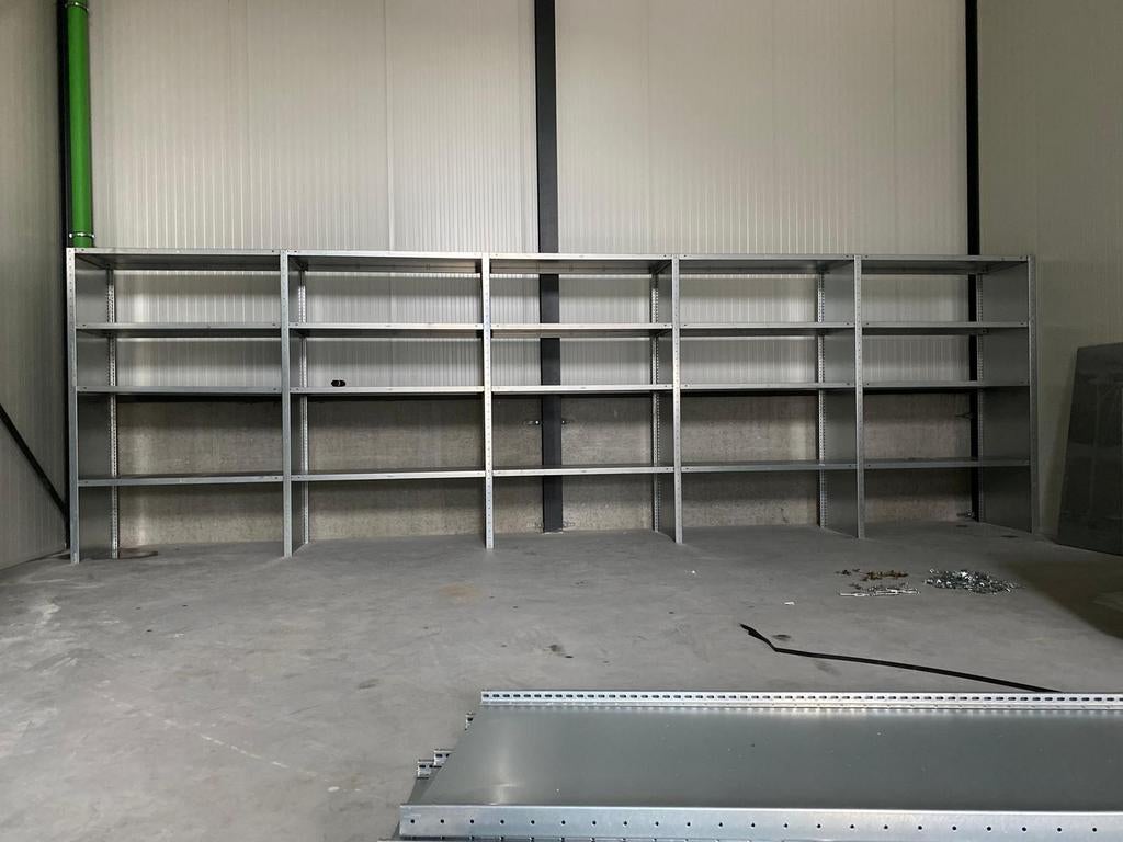 Robuuste metalen stellingkast voor magazijn of garage, Ophalen