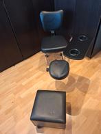 Stoel voor pedicure, Ophalen, Zo goed als nieuw, Zwart, Eén