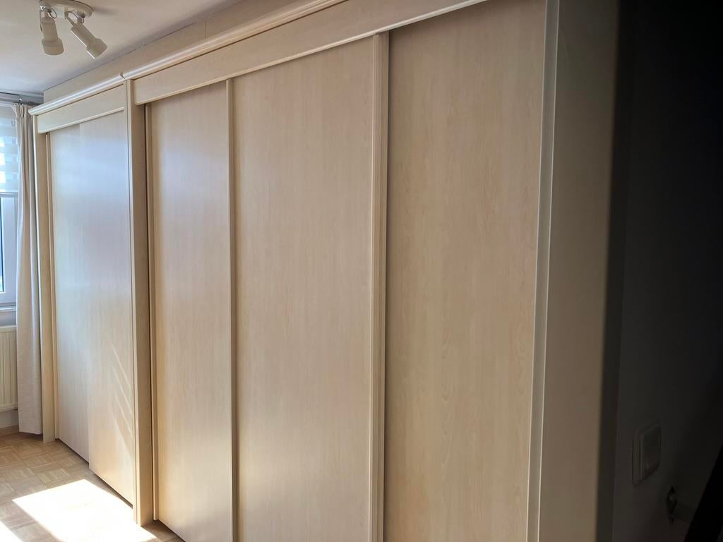 Prachtige kledingkasten met schuifdeuren 2 stuks, Ophalen, Overige materialen, Met deur(en), Gebruikt