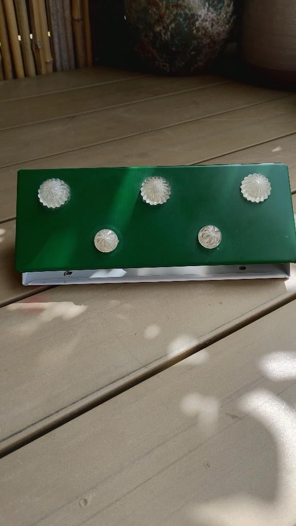 Vintage groene bed wandlampje jaren 70, Ophalen of Verzenden