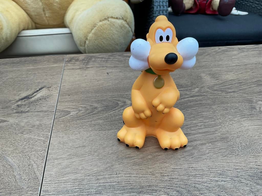 Gebruikt, niet kaoot, vintage Disney Pluto figuurtje, Ophalen, Goofy of Pluto, Gebruikt, Beeldje of Figuurtje