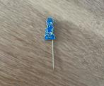 Metalen speldje Kappie (blauw), Ophalen of Verzenden, Zo goed als nieuw, Figuurtje, Speldje of Pin