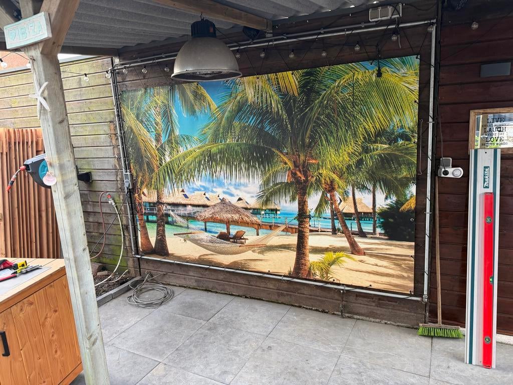 Tuin doek 180 x 280 cm, Ophalen of Verzenden, Gebruikt