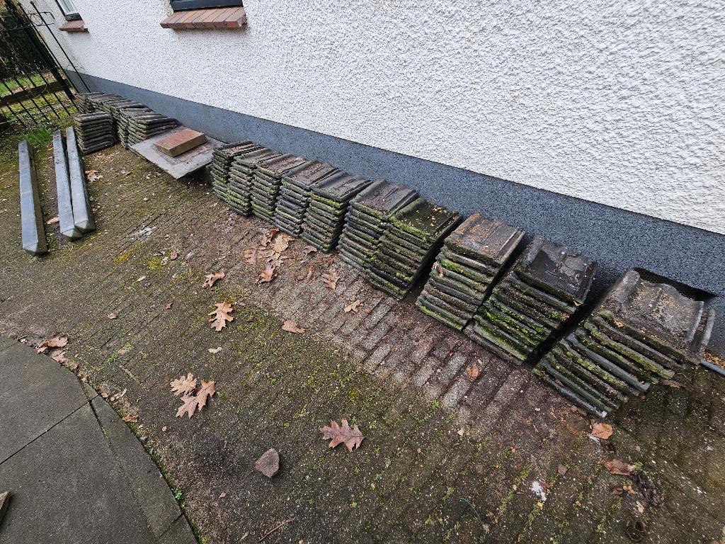 kruispannen, Ophalen, Gebruikt, Steen of Klei, Blauw