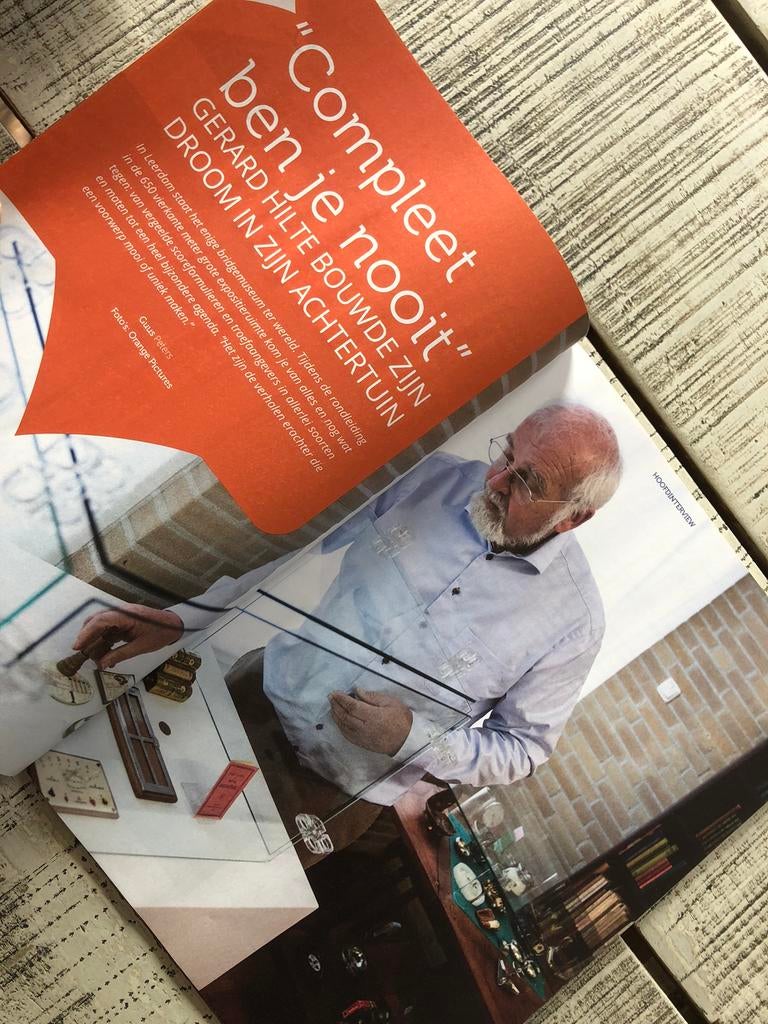 Bridge museum verzameling Hilte in tijdschrift, Ophalen of Verzenden