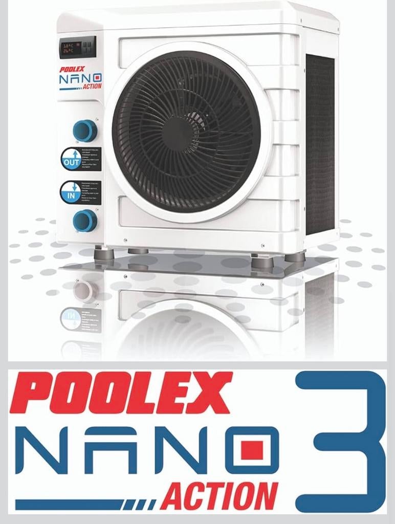 POOLEX Nano Action A3 2020 warmtepomp zwembad nieuw, Ophalen, Nieuw, Verwarming