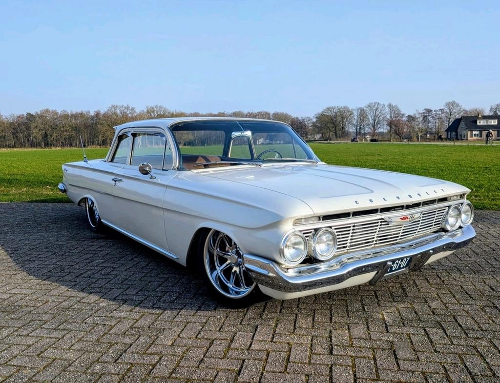 Chevrolet Biscayne 1961 Wit, Auto's, Automaat, Achterwielaandrijving, 1650 kg, Wit
