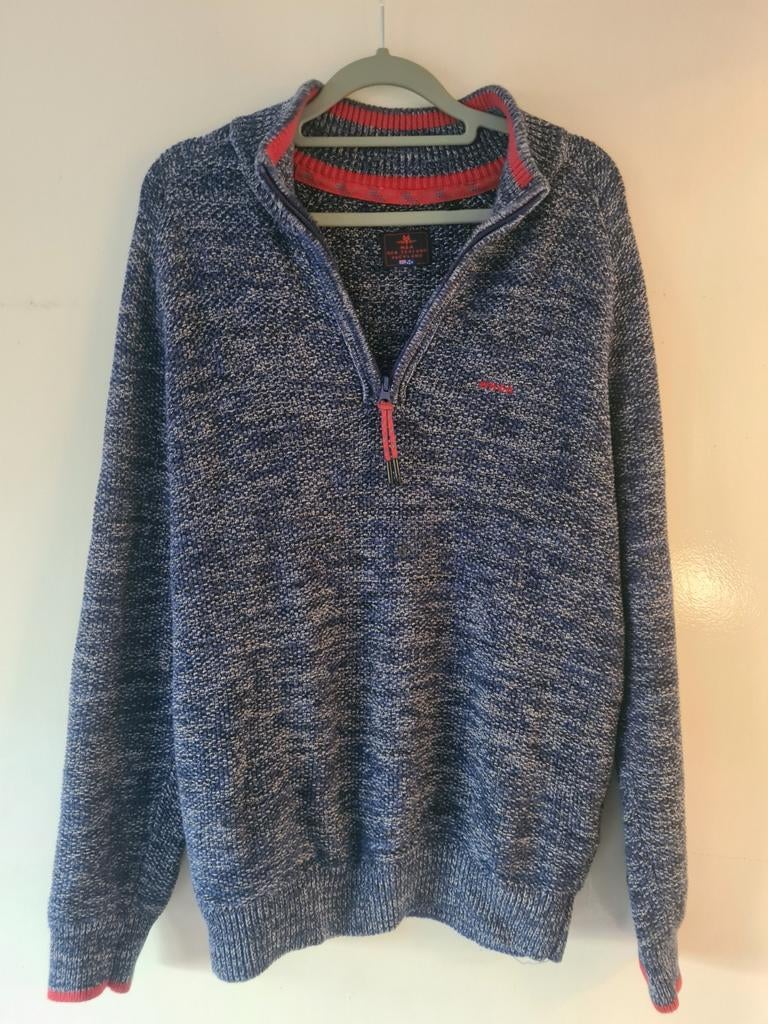 Als NIEUW!! - New Zealand Auckland - Schipperstrui, Maat L., Blauw, Maat 56/58 (XL), Ophalen of Verzenden, Zo goed als nieuw