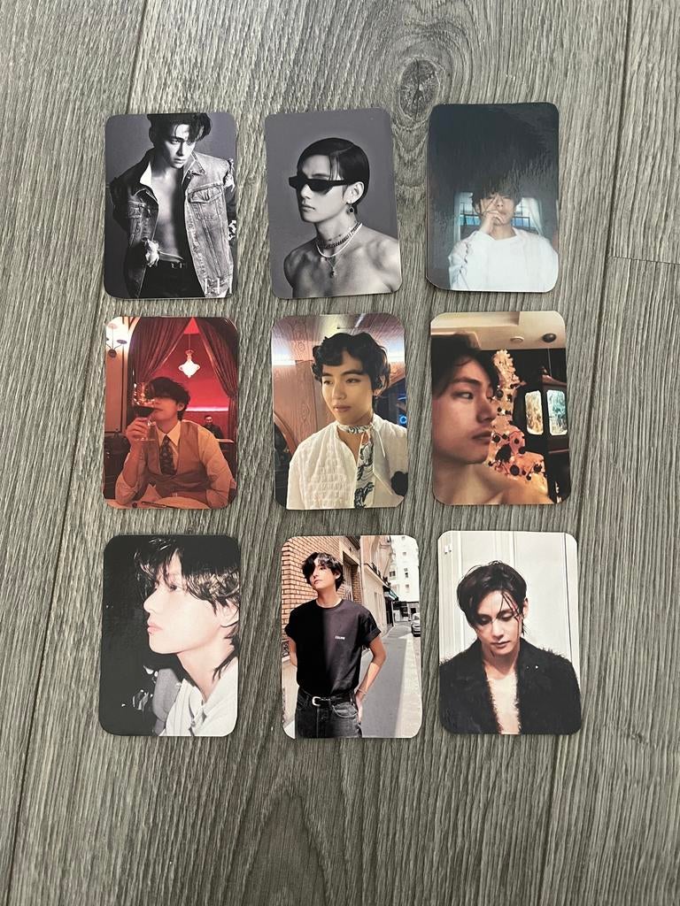 V BTS photocard set, Ophalen of Verzenden, Zo goed als nieuw