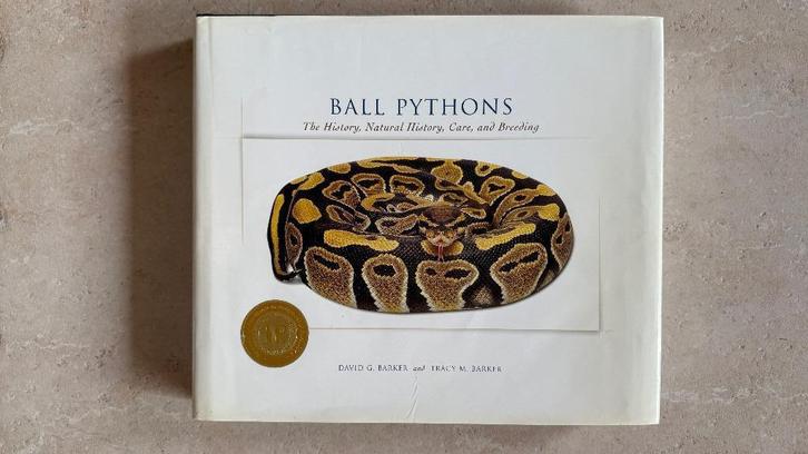 Boek/naslagwerk konings pythons David and Tracy Barker ZGAN Ball Python - unknown for sale from Richard