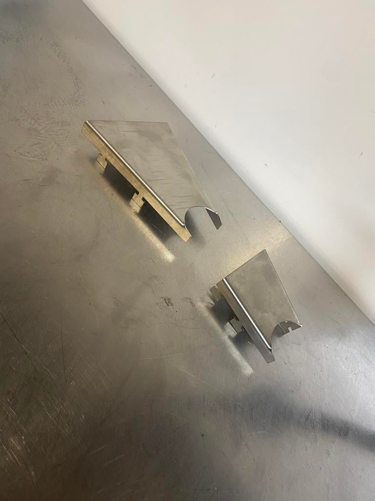 Plastic beschermers fantic xx125-250, Ophalen of Verzenden, Zo goed als nieuw, Metaal of Aluminium