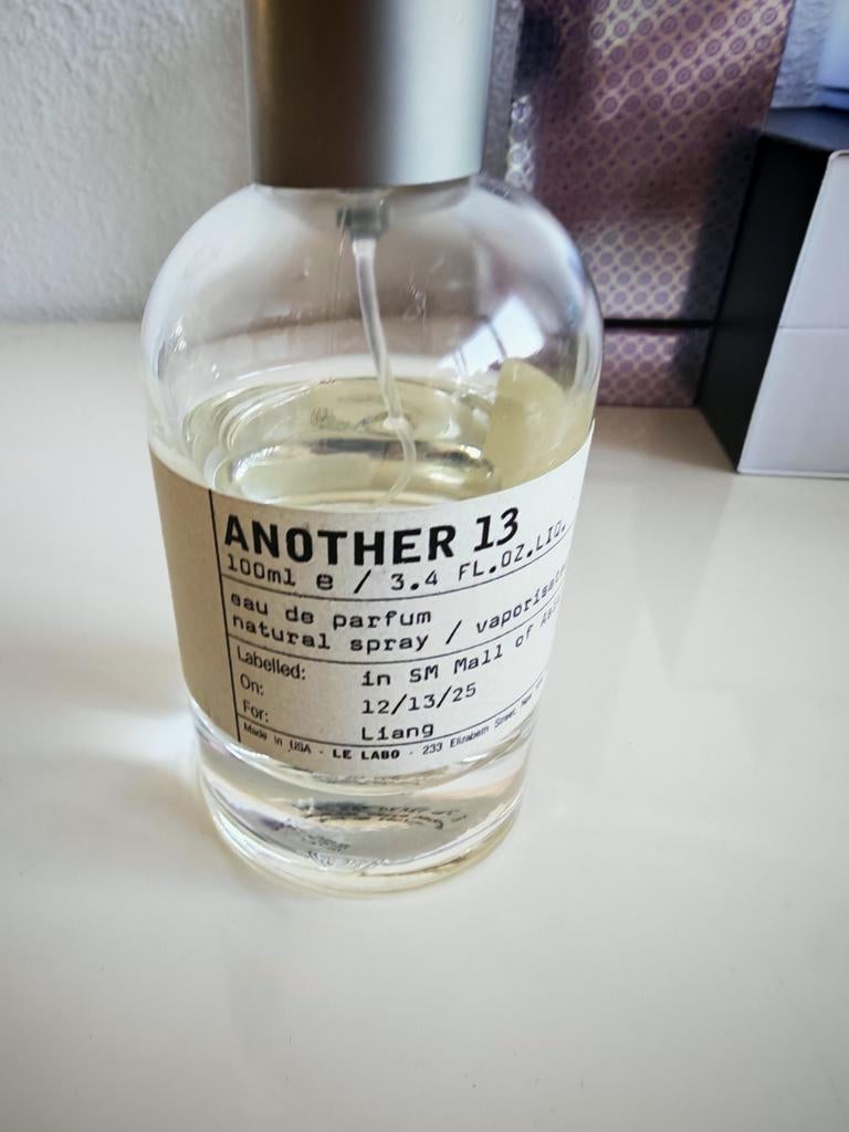 Le Labo Another 13 - 100ml (ca. 85-90ml over), Ophalen of Verzenden, Zo goed als nieuw