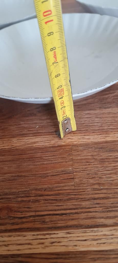 Schaal, Vintage 3x, Huis en Inrichting, Gebruikt, Porselein of Keramiek, Schaal, Rond