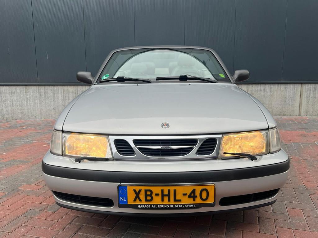 Saab 9-3 Cabrio 2.0 S * Airco * Soft-top * Elek-ramen *, Auto's, Saab, Gebruikt, 1340 kg, 4 cilinders, Cabriolet