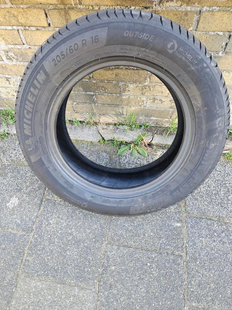 Michelin Primacy 4 zomerband 205/60 R16, Auto-onderdelen, Banden en Velgen, Gebruikt, 16 inch, Band(en), Personenwagen
