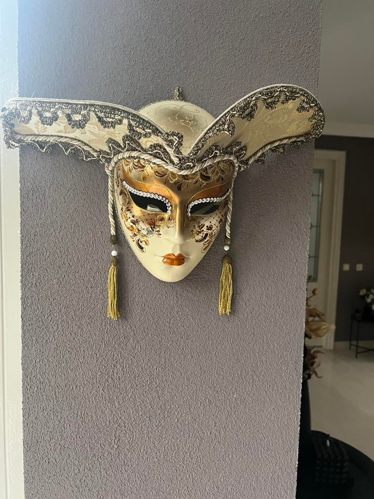 Mooie ITALIAANS masker, Antiek en Kunst, Ophalen of Verzenden